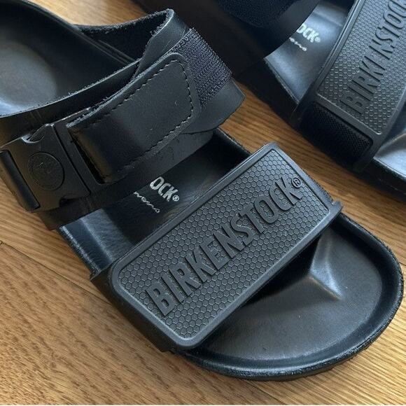 Rick Owens x Birkenstock Rotterdam Slides Black Men size EU 42 - Picture 2 of 7